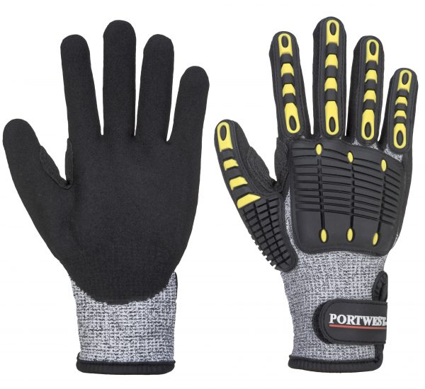 Luvas industriais de proteção